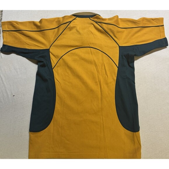 MEN'S RUGBY UNION AUSTRALIA WALLABIES 2007/2008 HOME SHIRT JERSEY MAILLOT SIZE L - Picture 9 of 11